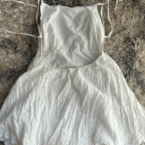 SHEIN VCAY Tied Backless Schiffy Cami Dress - Picture 5 of 6